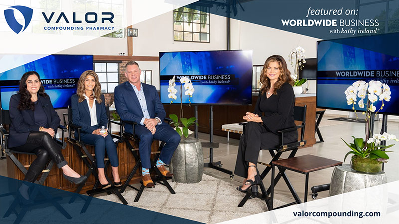 Valor Leaders being interviewed for Worldwide Business with kathy ireland
